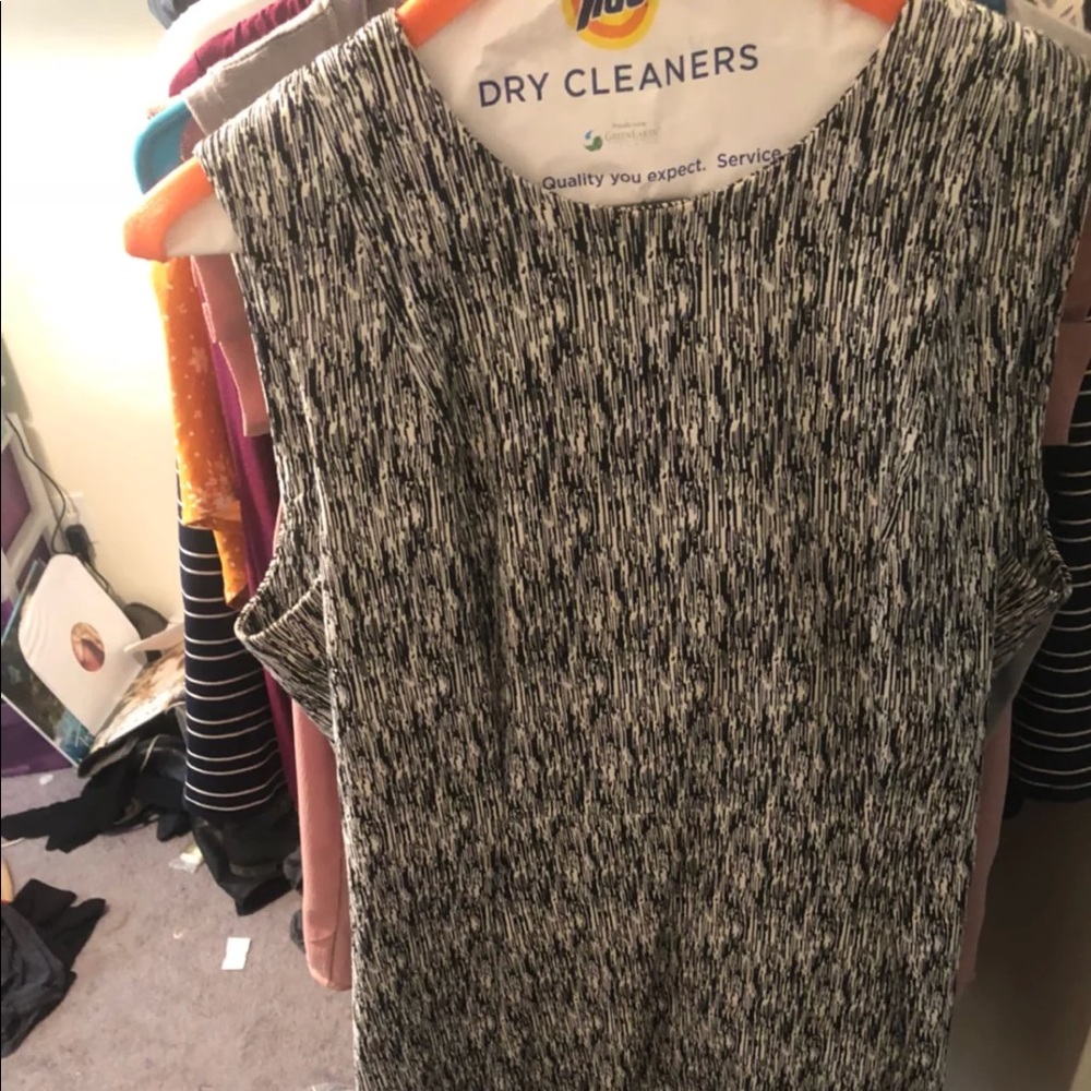 Black and White Calvin Klein Dress - Size 12